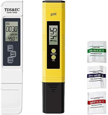 China High Accuracy pH And TDS Meter Combo Pen Type TDS EC Temperature Meter 22*10mm for sale