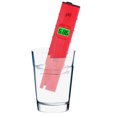 China Portable Digital LCD Water Quality Tester pH Meter Tester With Back Light 17*5.5*2.9cm for sale