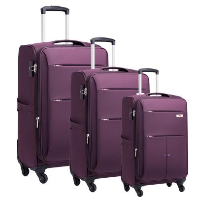 China High Quality Nylon Oxford 3pcs Luggage Set, Business Luggage Sets, Luggage Cover Suitcase Travel Bags for sale