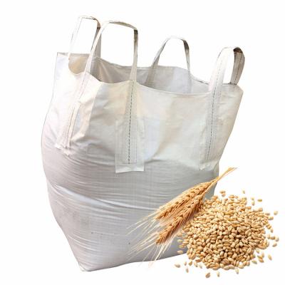 中国 ANTISTATIC fibc bag recycled fibc bulk bags for bulk grains rice wheat corn big one ton grain bags 販売のため