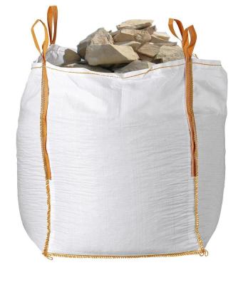 中国 Customized logo 1.5 ton 1500kg 1000kg FIBC large PP woven sack ANTISTATIC bulk bag for transportation 販売のため