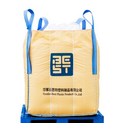 China ANTISTATIC High Quality Large Baffle Bags FIBC Q Bags Stable Bag For Packaging Te koop