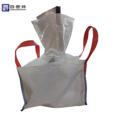 中国 ANTISTATIC Sack 1000kg color plant bulk bag fibc big bag green peat for recycling materials 販売のため