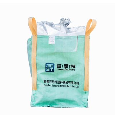 中国 1000kg Fibc Bag Large Size Aluminum Foil Container ANTISTATIC Jumbo Coating Large Jumbo Bag Aluminum Foil Packaging Bags For Battery Powder 販売のため