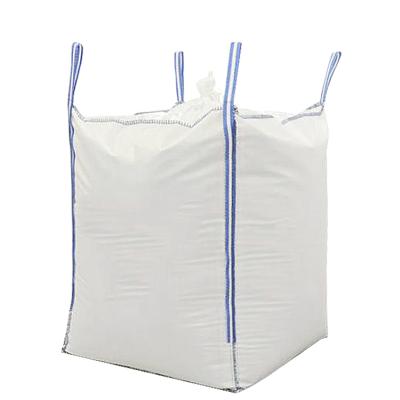 中国 Fibc ANTISTATIC UV Treated PP Woven Bulk Bag White Jumbo Sack 1 Ton Large 1 Ton Bulk Bag For Coffee Bean 販売のため