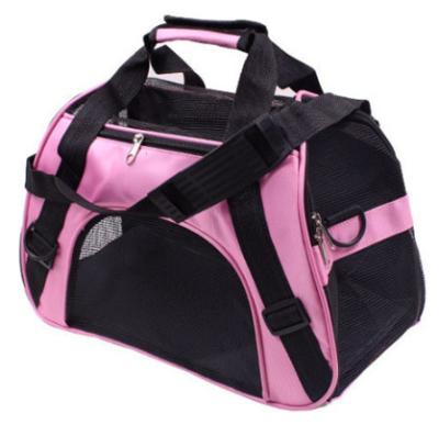 China RM Stocked Soft-sided Portable Carriers Pet Bag Dog Carrier Cat Carrier Outgoing Travel Breathable Pets Handbag for sale