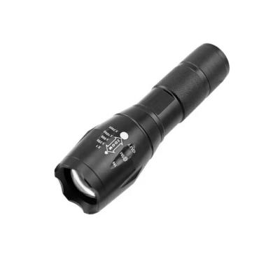 China Zoomable Focus 5 Modes Zoomable Torch Light Adjustable High Lumen Portable Water Resistant Super Bright Super Bright Tactical Flashlight LED Flashlight For Camping for sale