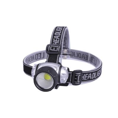 China Camping And Emergency Dry Battery High Power Led Head Torch Light 3W Cob Adjustable Camping Led Headlamp For Outdoor Hiking for sale