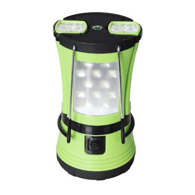 China Multifunctional 600LM LED Camping Lantern Rechargeable Insulated Camping Lantern Flashlight With Compass Car USB Charger Wire Perfect Lantern For Emergency for sale