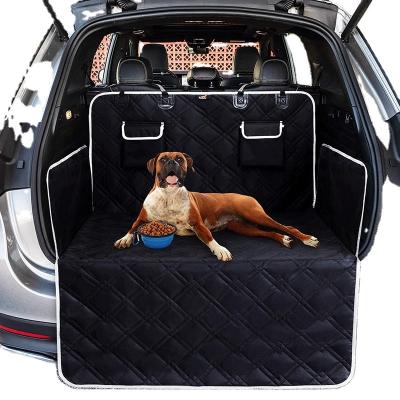 China Waterproof Four Seasons Dirtproof And Pet Fur Protector Waterproof Scratchproof Nonslip Durable Pets Dog Car Back Seat Cover for sale