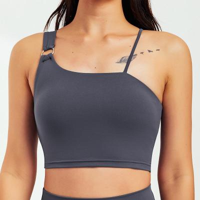 China Sustainable Women's Running Training Sports Bra Anti-Sagging Bra Gather Beautiful Back Fitness Yoga Bra Top Clothes for sale