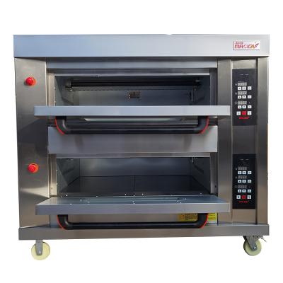 China Strong Durable Multifunctional 220v Mechanical Bakery Equipment 1 Deck 1 Tray Gas Baking Oven for sale