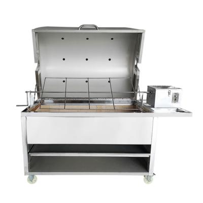 China Size Adjustable Commercial Roasted Whole Lamb Barbecue For Sale Roasting Machine For Lamb for sale