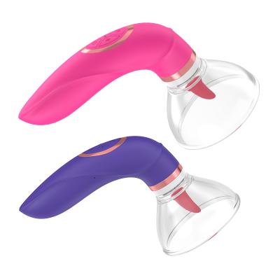 China Sucking Nipple Clitoris SexHome Amazon Best Seller Factory Direct 8 Modes Rechargeable Clitoris Nipples Tongue Strong Sucking Clitoral Sucking Vibrator for sale