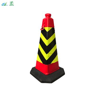 China Red Custom HDPE Traffic Cone Sleeve Road Safety Parking Cone for sale