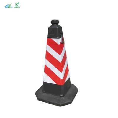 China Wholesale Anti-UV Parking Jar And Road Warning Plastic Square Traffic Cone for sale