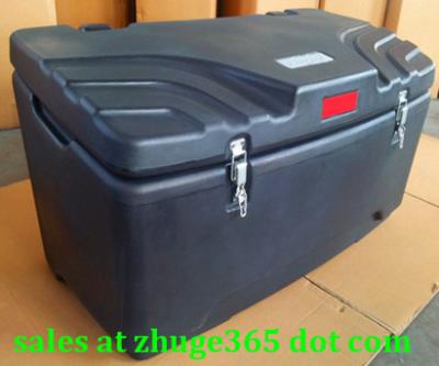 China 250Litre Durable One-piece Rotomolded Black ATV Rear Box for CFMotor LINHAI Honda for sale