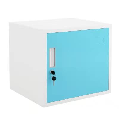 China Mini Storage Easy-to-install Bedroom Locker Small Storage Grid Cabinets for sale