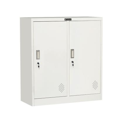 China Factory Vendor (Size)Adjustable Metal Wardrobe Storage Cabinet With 2 Door for sale