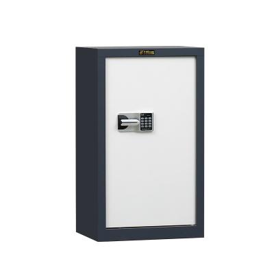 China Movable Gray with White High Security Steel Cabinet Thickened National Treasure Fingerprint Locker Security Charging Electronic Cabinet for sale