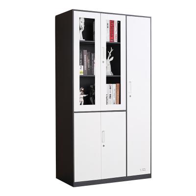 China Movable 5 Doors High Quality Steel Furniture Steel Filing Cabinet Modern Movable Metal Handles Office File Cabinet for sale