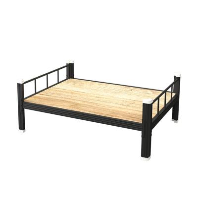 China Modern Popular Steel Bed Bedroom Furniture Metal Product Metal Single Bed for sale