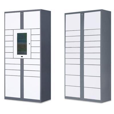 China Outdoor 21 Inch Parcel Delivery School Display Parcel Smart English Locker System Smart Locker for sale