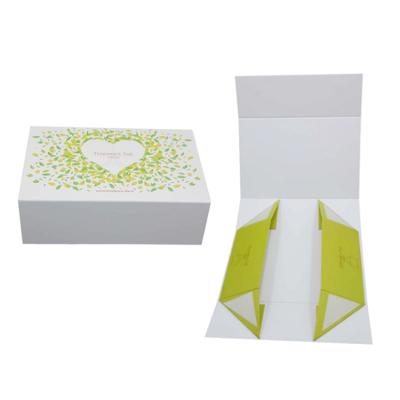 China Handmade Foldable Gift Box With Exquisite Pattern Paper Folding Gift Box for sale