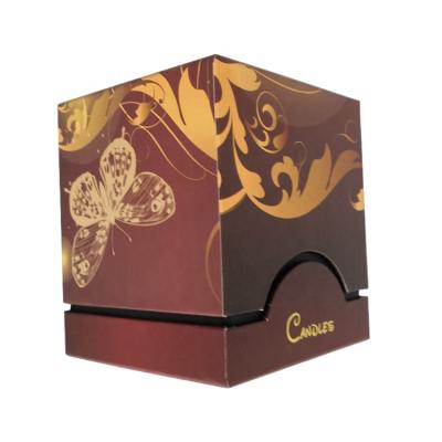 China Handmade Wholesale Customized Gift Paper Packaging Luxury Candle Box For Candle for sale