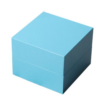 China High Quality Luxury Handmade Custom Candle Storage Cover Flip Cloud Blue Sky Gift Candle Box Packaging for sale