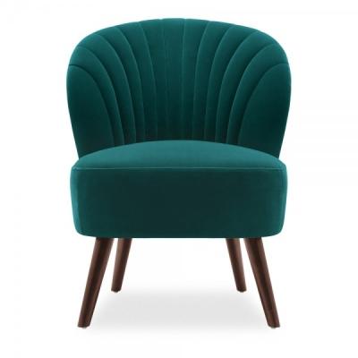 China The Other Sofia Accent Chair, Teal Velvet for sale