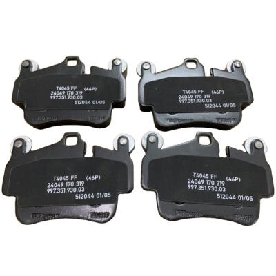 China SECOND-TIER OE SUPPLIER BRAKE PAD FOR PORSCHE 911 Carrera (D1135) 99735193902 / 997 351 939 02 911 Targa (997) for sale