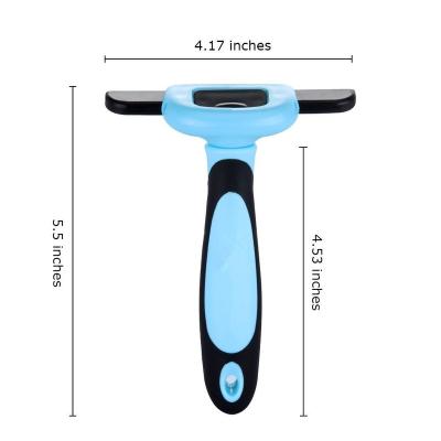 China Dogs Pet Deshedding Tool Effectively Reduces Shedding By Up To 95% Professional Deshedding Tool For Dogs And Cats for sale