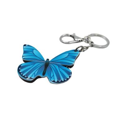 China New Arrival Butterfly Bag Key Chain Accessory Pendant Key Ring Custom Acrylic Keychain Souvenir Gifts KC1050 Fashional for sale