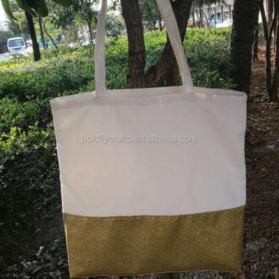 China Others Personalized Glitter Sublimation Tote Bag for sale