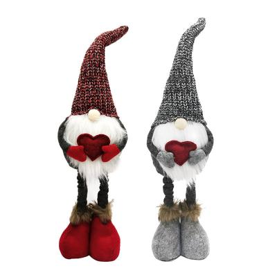 China Rabbit Ear Easter Basket Personalized Valentine Gift Decoration Gnome Plush Doll Ornaments 2021 New Arrival Valentine Gnome for sale