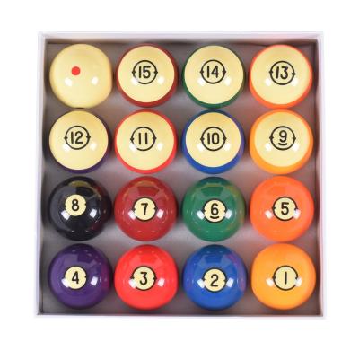 China Good Quality Poly Resin 2-1/4 Inch Billiard Ball Set for sale