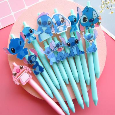 China New Point Stationery Normal Acrylic Gel Pen Cute CZ Cartoon Student Supplies Female Gift for sale