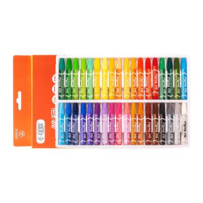 China Children's Oil Pastels Box 12/18/24/36 Custom Colors Water Soluble Oil Pastels Set Gallery Oil Pastels Colors Set for sale