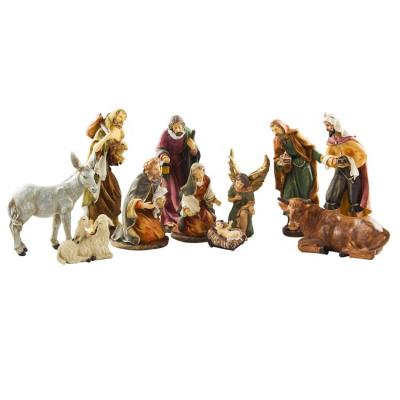 China Europe Christmas Decoration Resin Nativity Figurines for sale