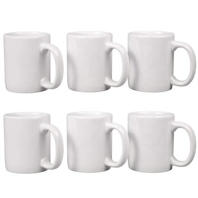 China Sustainable Top Grade 11oz White Empty Ceramic Mug For Sublimation for sale