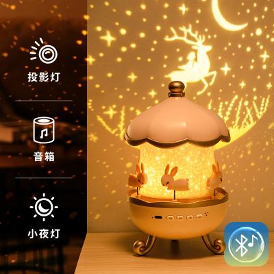 China Modern Usb Change UFO Mini Led Creative Kids Room Near Night Lamp Star Moon Sky Light Ocean Projector For Christmas for sale