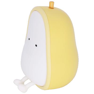 China Modern Children USB Silicone Battery Operated Baby Charging Room Led Night Lamp Sleep Night Light For Children for sale