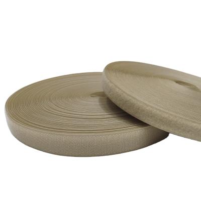 China Other Khaki magic hook and loop tape accessories for clothing and bags 20/25/30/40/50mm for sale