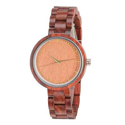 China W1062 fashion non-specific hot sale full quartz sandalwood watch luxury wooden watches for men and women for sale