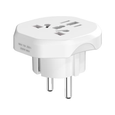 China Commercial Hot Selling Wall Plug Travel Charger Power Socket Adapter Universal To Germany Plug for sale