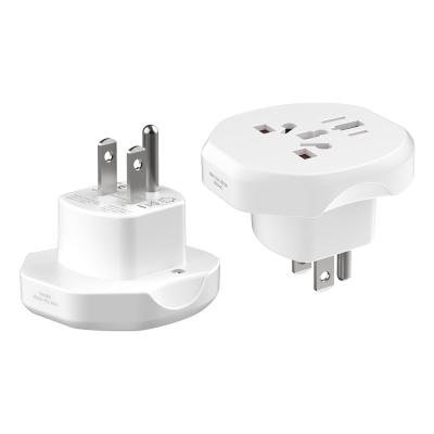 China All-in-one commercial travel adapter universal schuko world schuko UK EU EU plug plug in for sale