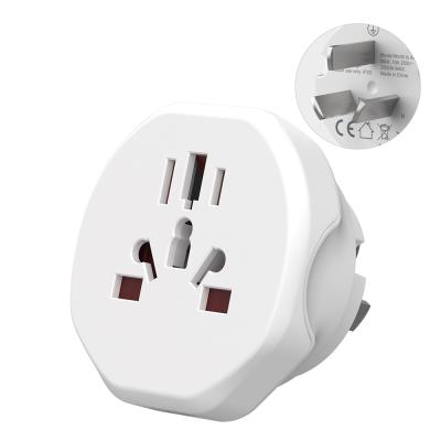 China Commercial Fashion Portable Smart Universal Travel Adapter UK European To Australia Power Adapter Plug for sale