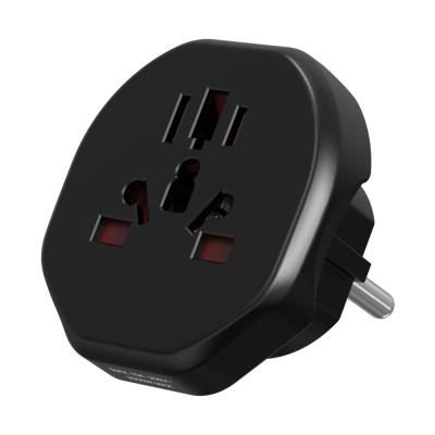 China Single Plug EU To UK Euro Adapter 250v Adapter World Power Charger Schuko International Travel European Universal UK Plug for sale