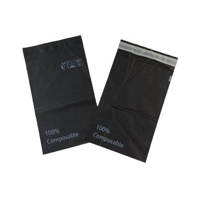 China Custom Shipping Express Service Packaging Black Mailing Bags Eco Friendly Bags Ads Printing for sale